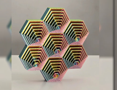 Cool hexagon fidgets