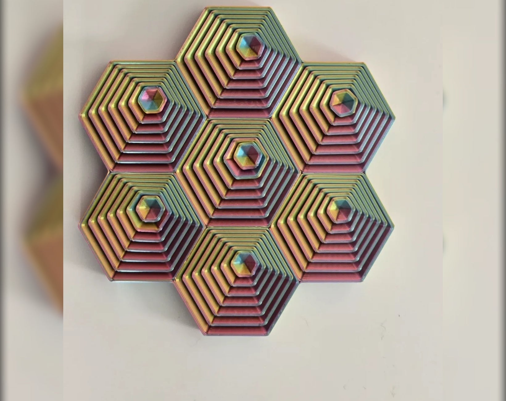 Cool hexagon fidgets